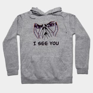 I see you, grunge aesthetic, acid eyes Hoodie